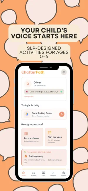 ChatterPath: Speech Activities screenshot 1
