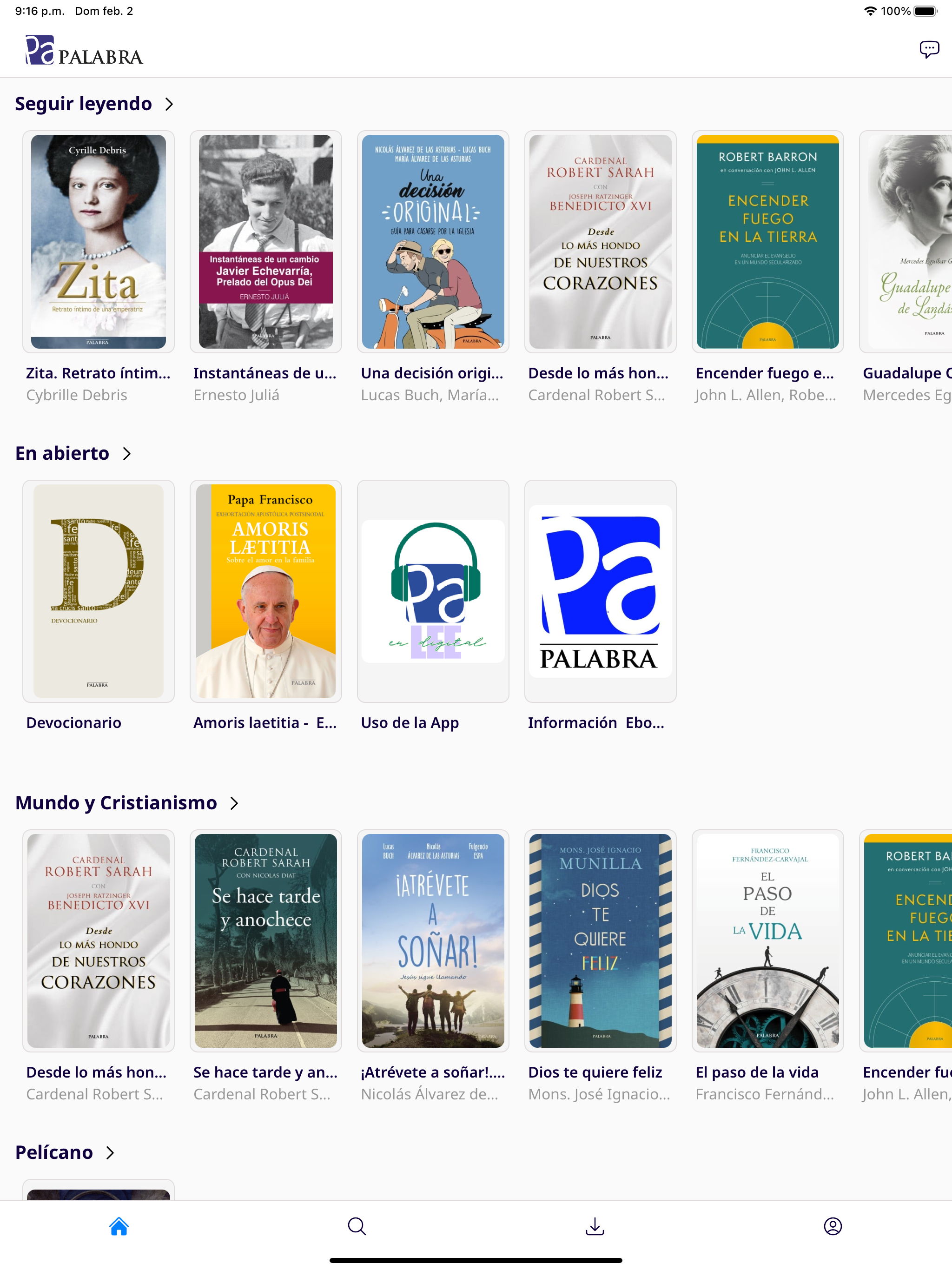 Ediciones Palabra Ebooks screenshot 5