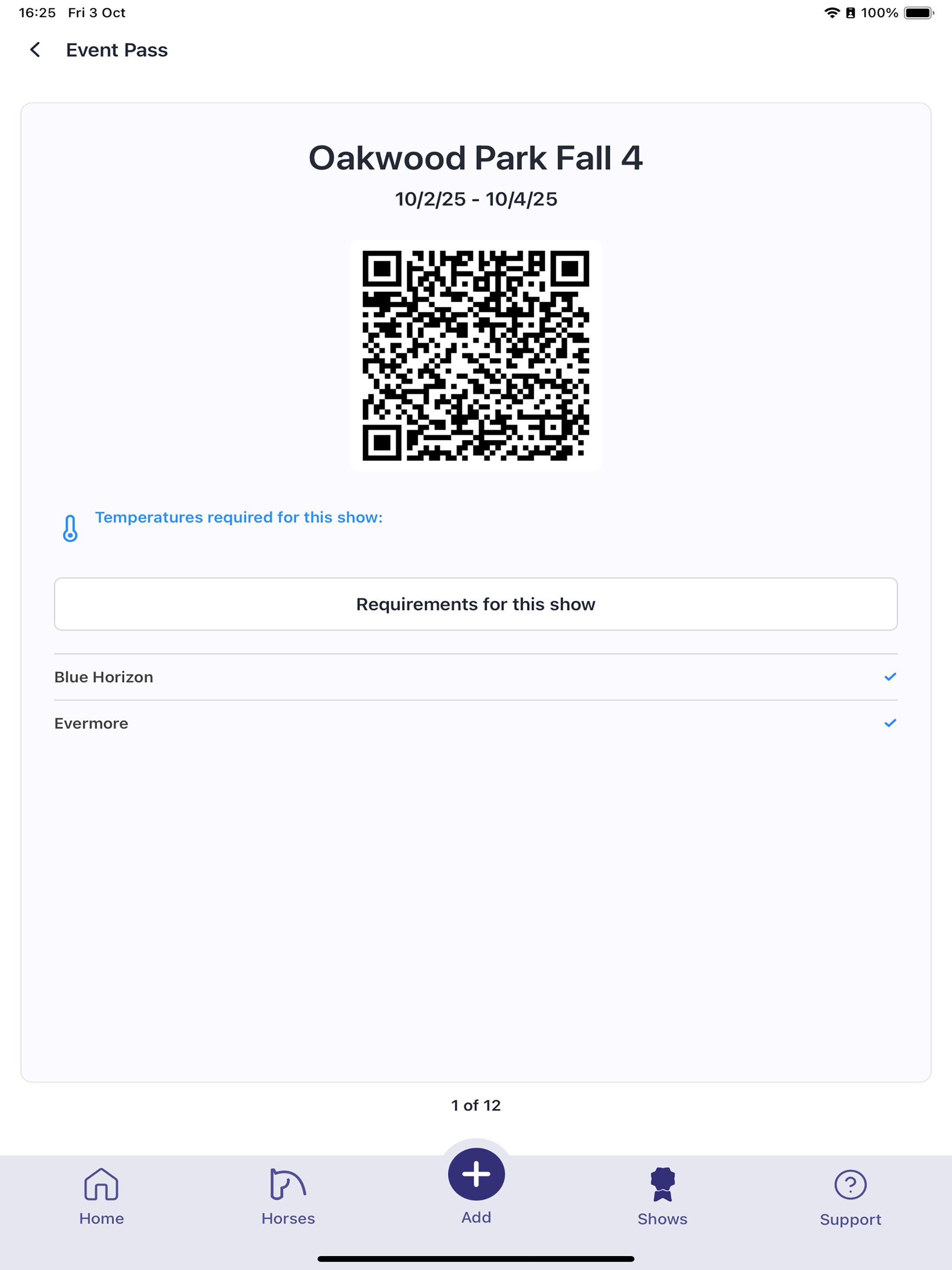 EventPass by EquiTrace