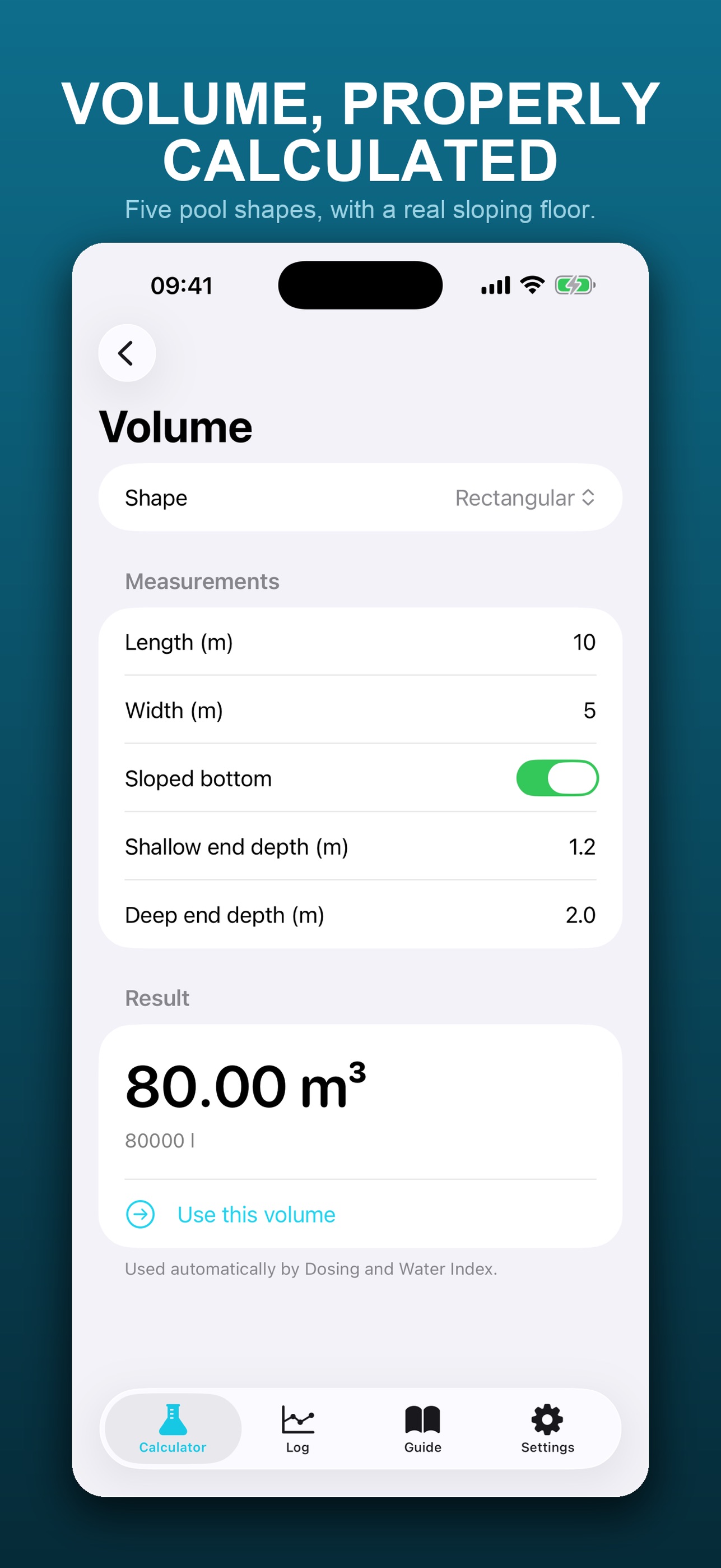 Screenshot 2 of PoolDose: Chlorine & pH