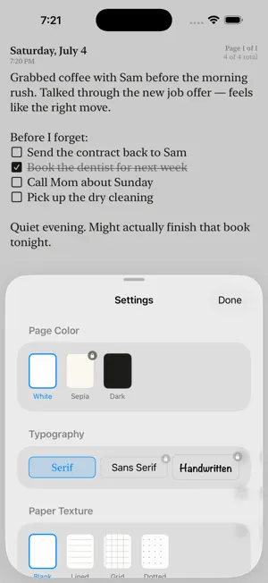 Tearpad screenshot 3