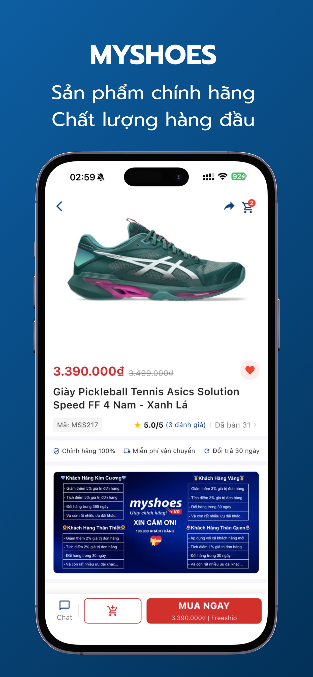 Myshoes - Mua giày chính hãng