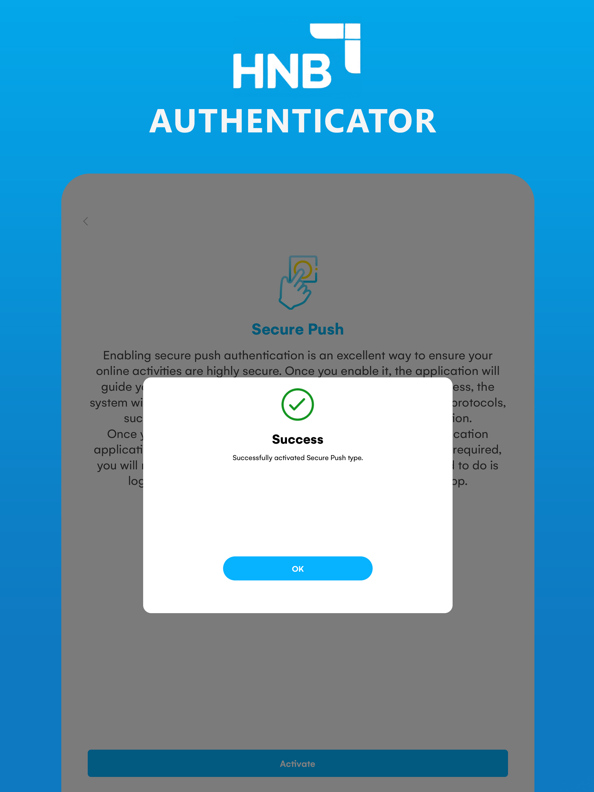 HNB Authenticator