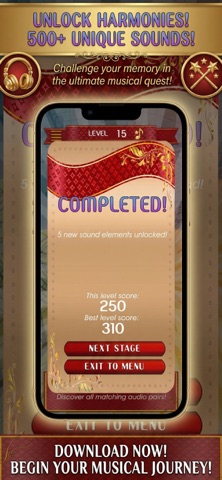 Match Sounds: Audio Puzzle iPhone screenshot