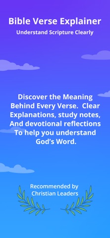 Bible Verse Explainer AI Screenshot 1 of 4