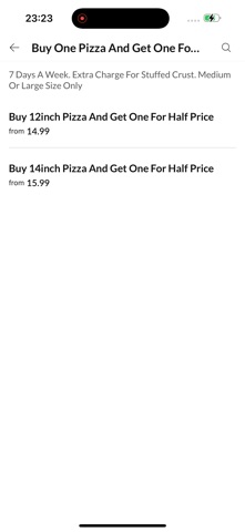 Pizza World Basingstoke. Screenshot 4 of 5