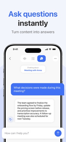 Descript AI: Video Audio Notes iPhone screenshot