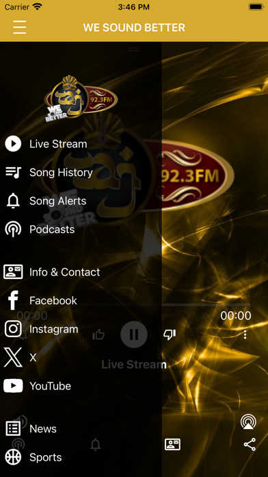 Taj 92.3 Screenshot