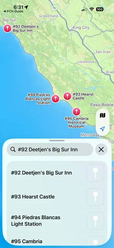 Pacific Coast Highway Almanac screenshot 10 of 10