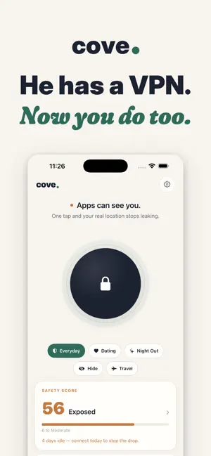Cove Privacy VPN screenshot 1