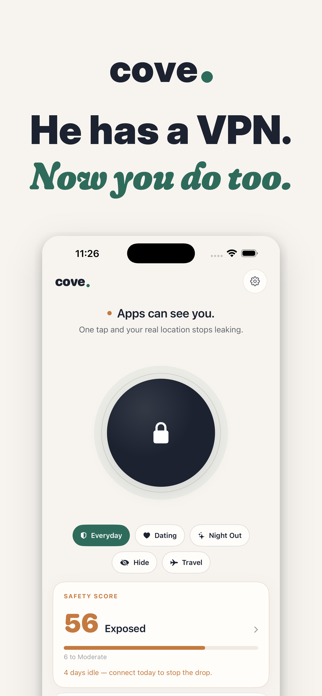 Cove Privacy VPN Screenshot 1 of 6