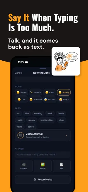 Voices In My Head: AI Journal screenshot 4