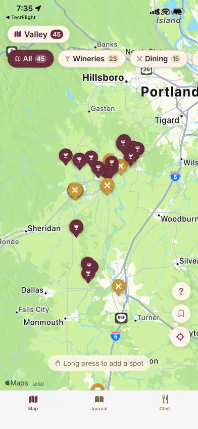 Willamette Val Food Wine Farms screenshot 4