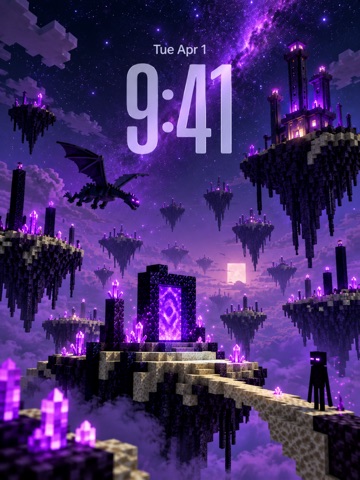 Crafty:Wallpaper for Minecraft iPad screenshot