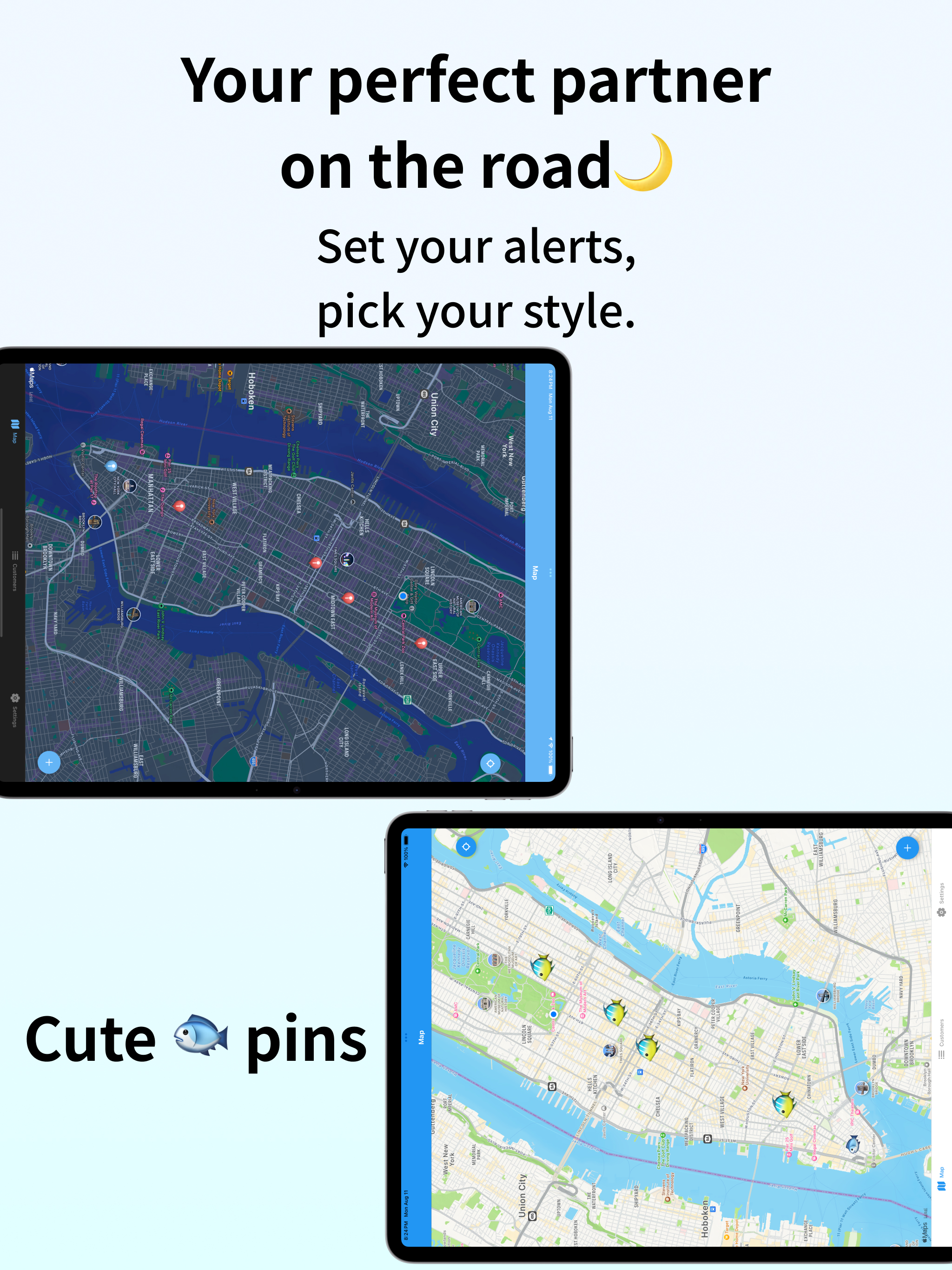 SalesFin - Simple Map & CRM