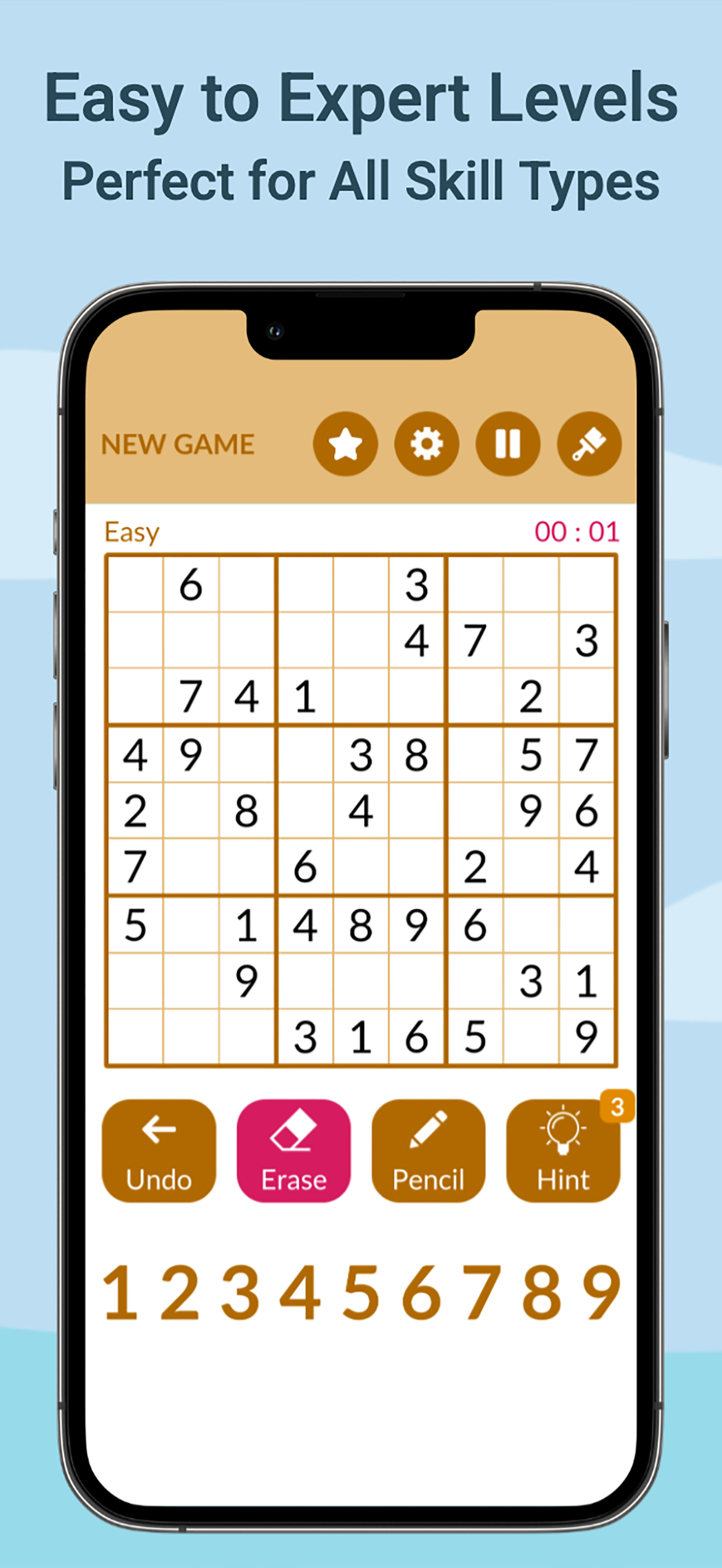 Sudoku Master : Brain Games screenshot 3