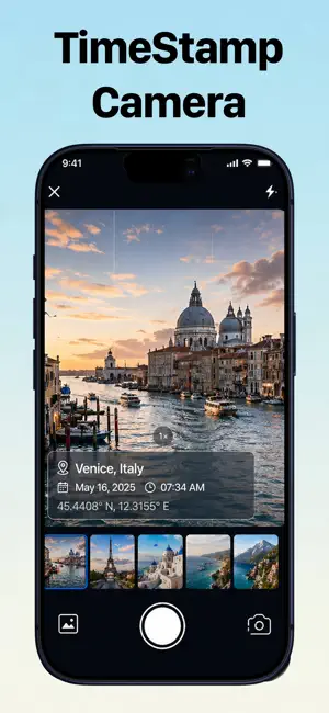 Timestamp Camera: Time Photos screenshot 1
