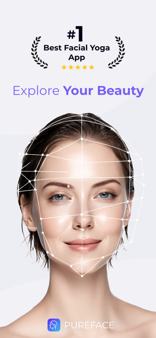 PureFace - Try Face Yoga Screenshot 1 of 6