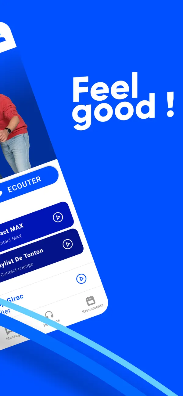 Screenshot #2 pour Radio Contact : Feel Good