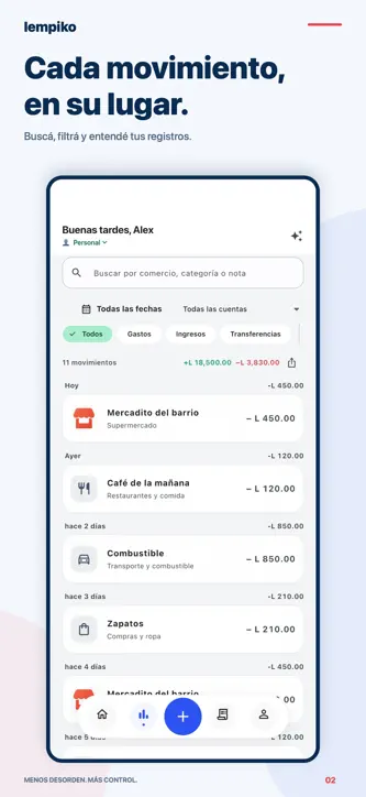 Lempiko: gastos y ahorro screenshot 4