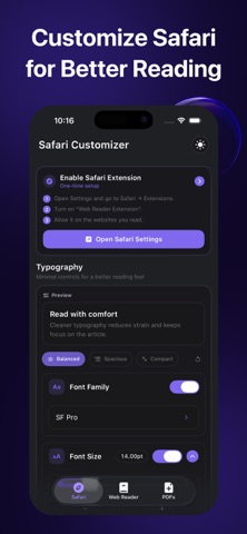 Web Reader: Read Later Screenshot 1 of 6