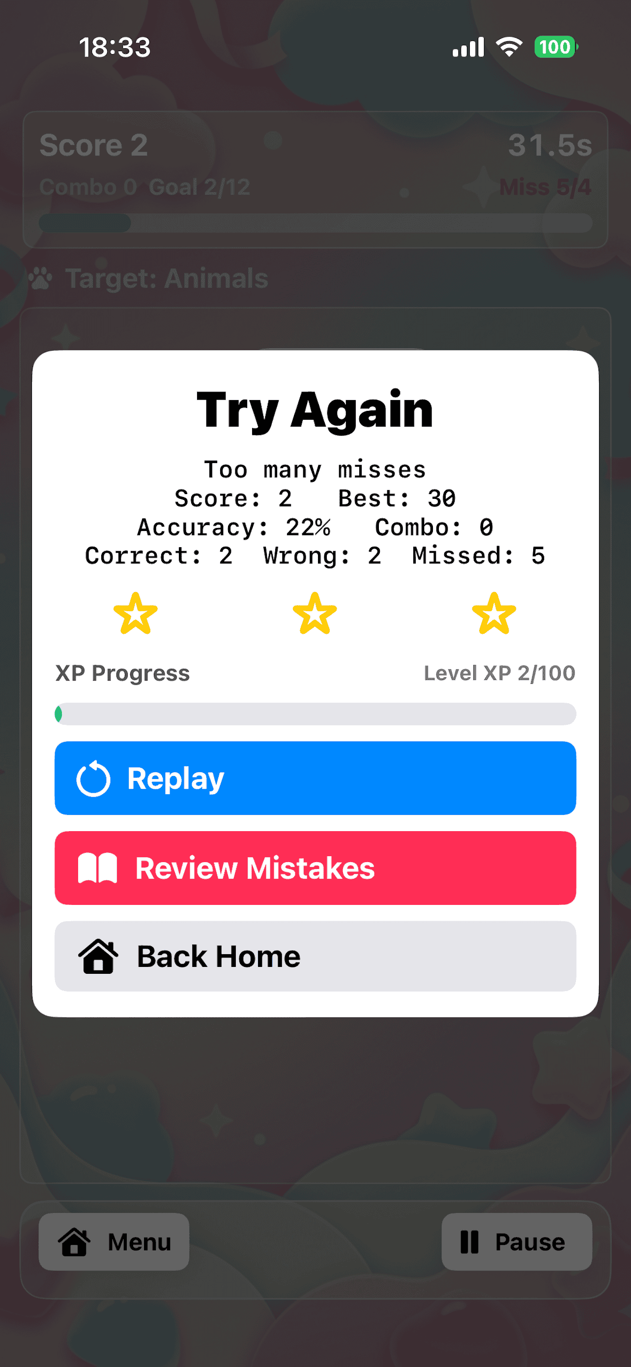 Word Catch Rain screenshot 6