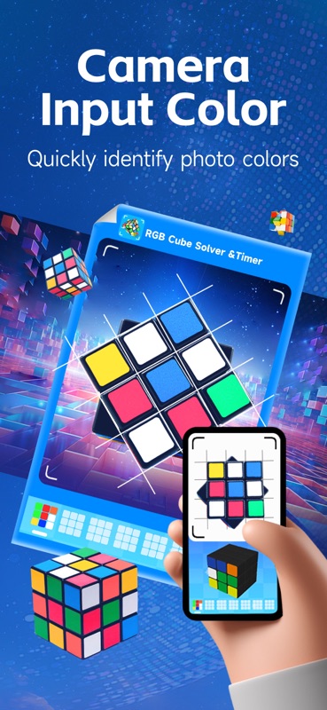 RGB Cube Solver &Timer screenshot 3