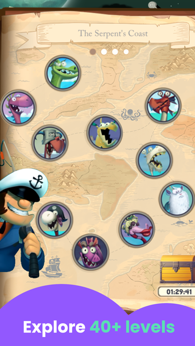 Sea Monster Fishing Games Screenshot