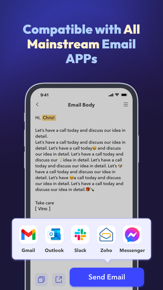 #8. AI Email Generator: Xemail (iOS) Podle: Lighter Life Limited