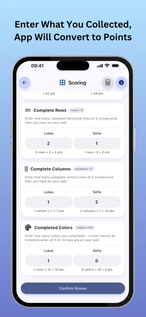 Board Game Score Sheet screenshot 3