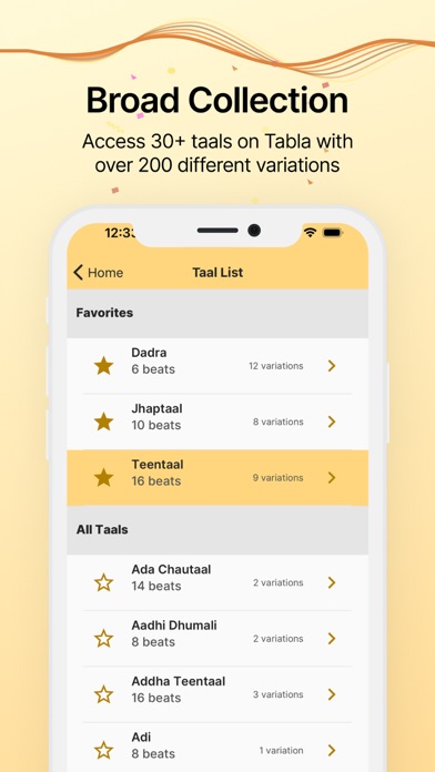 Bandish - Music Riyaz App Screenshot