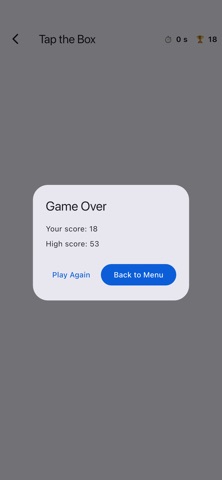 Tap the Box – Reflex Game Screenshot 4 of 4