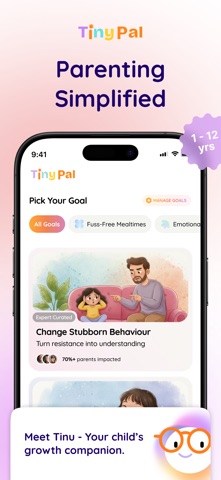 Parenting App - TinyPal Screenshot 1 of 7