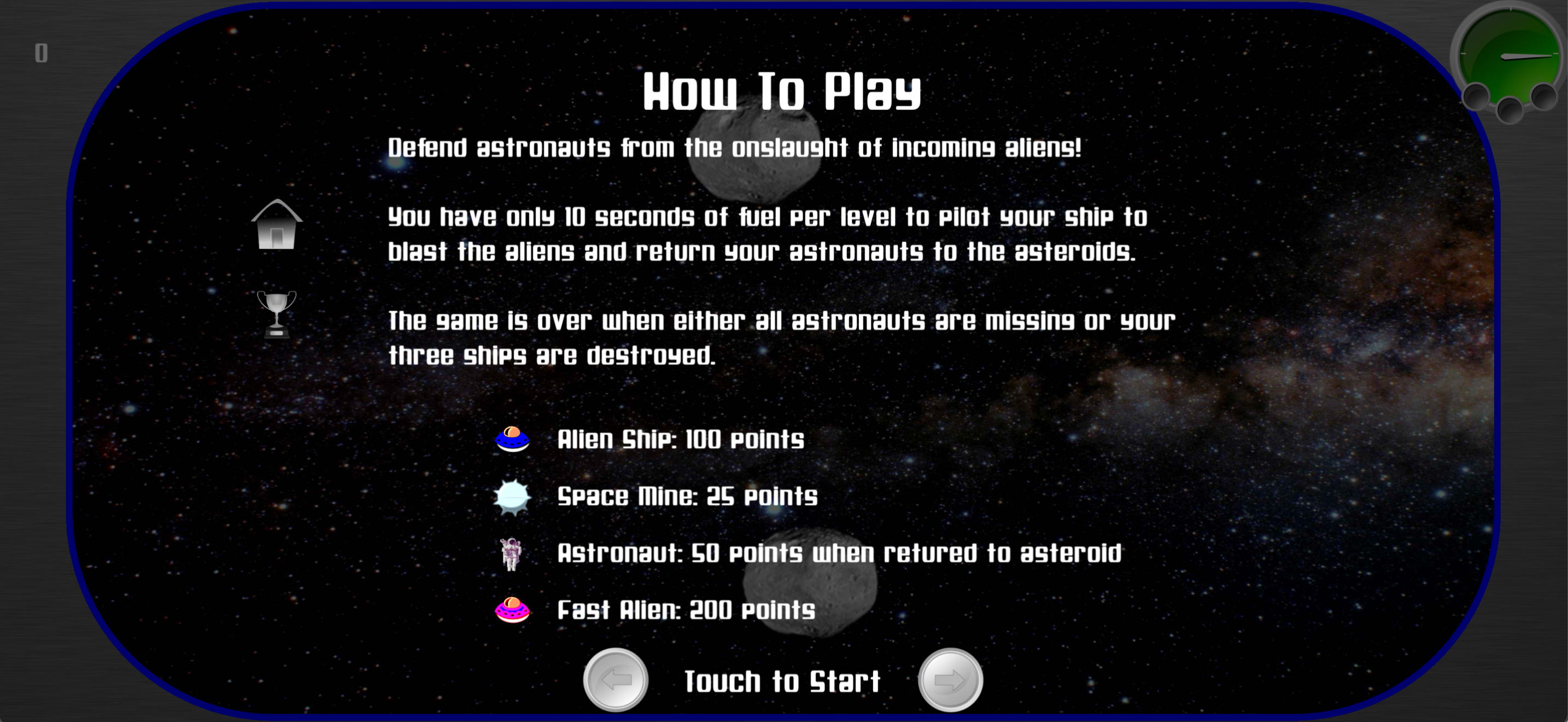 Space Mission: Survival