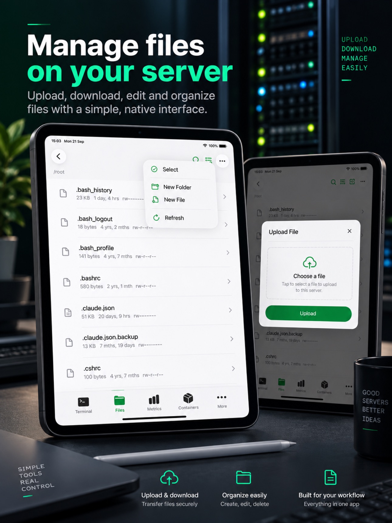Screenshot 8 of OrbitSSH - Mobile Terminal