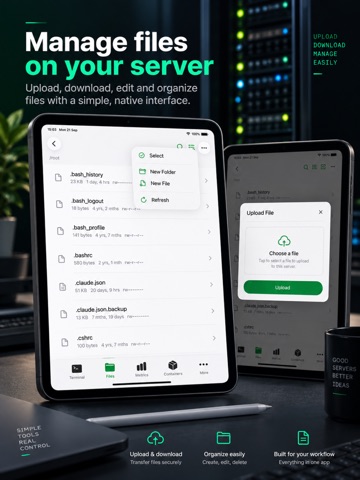 OrbitSSH - Mobile Terminal iPad screenshot 3