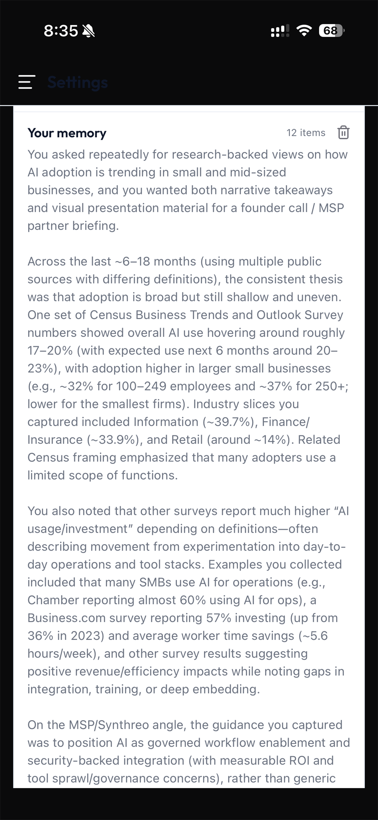 Threo: Secure AI for Work screenshot 5