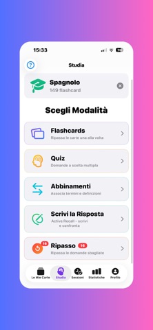 Ripassa! - Flashcard Minimal Screenshot 3 of 10