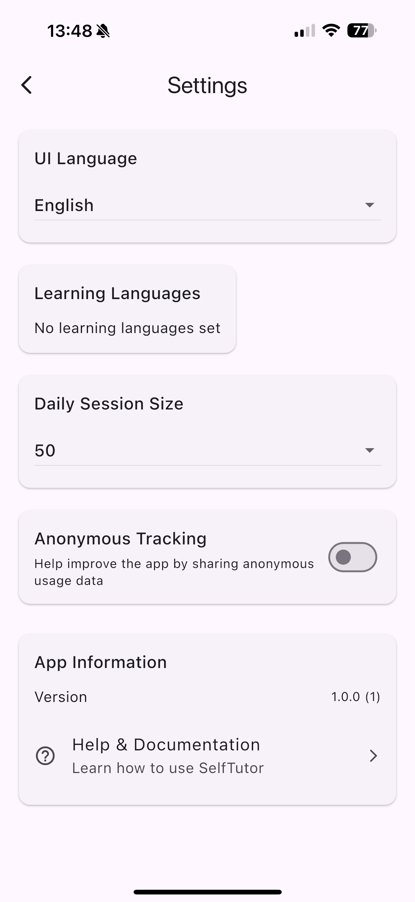 SelfTutor screenshot 3