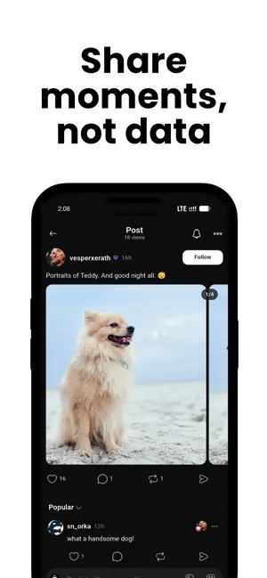 UNET: Social Network screenshot 2