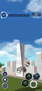 City Demolish: Rocket Smash! screenshot #1 for iPhone