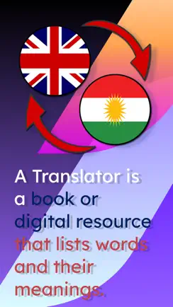 English Kurdish Translator iPhone image 1