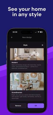 Reimagine Home – AI Furnish screenshot