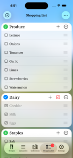 Personal Cookbook screenshot 2