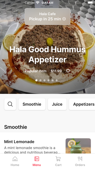 App screenshot