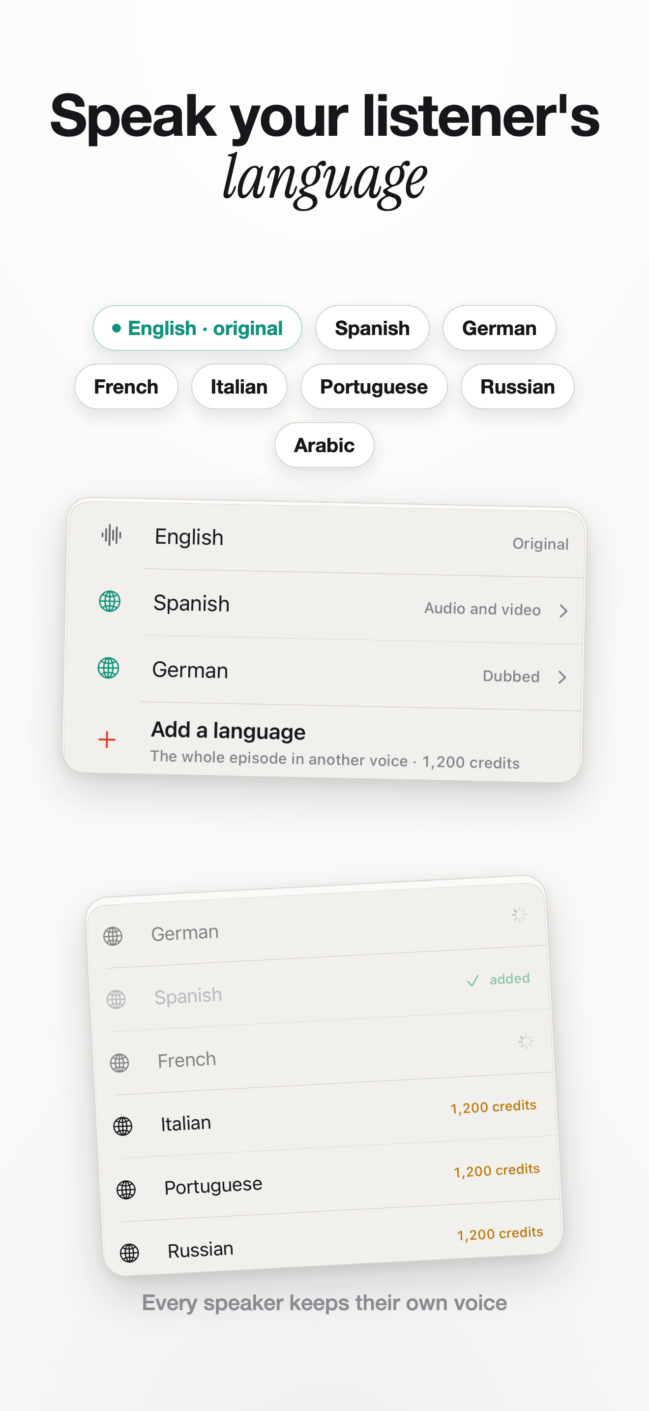Snip — AI Podcast Studio screenshot 4