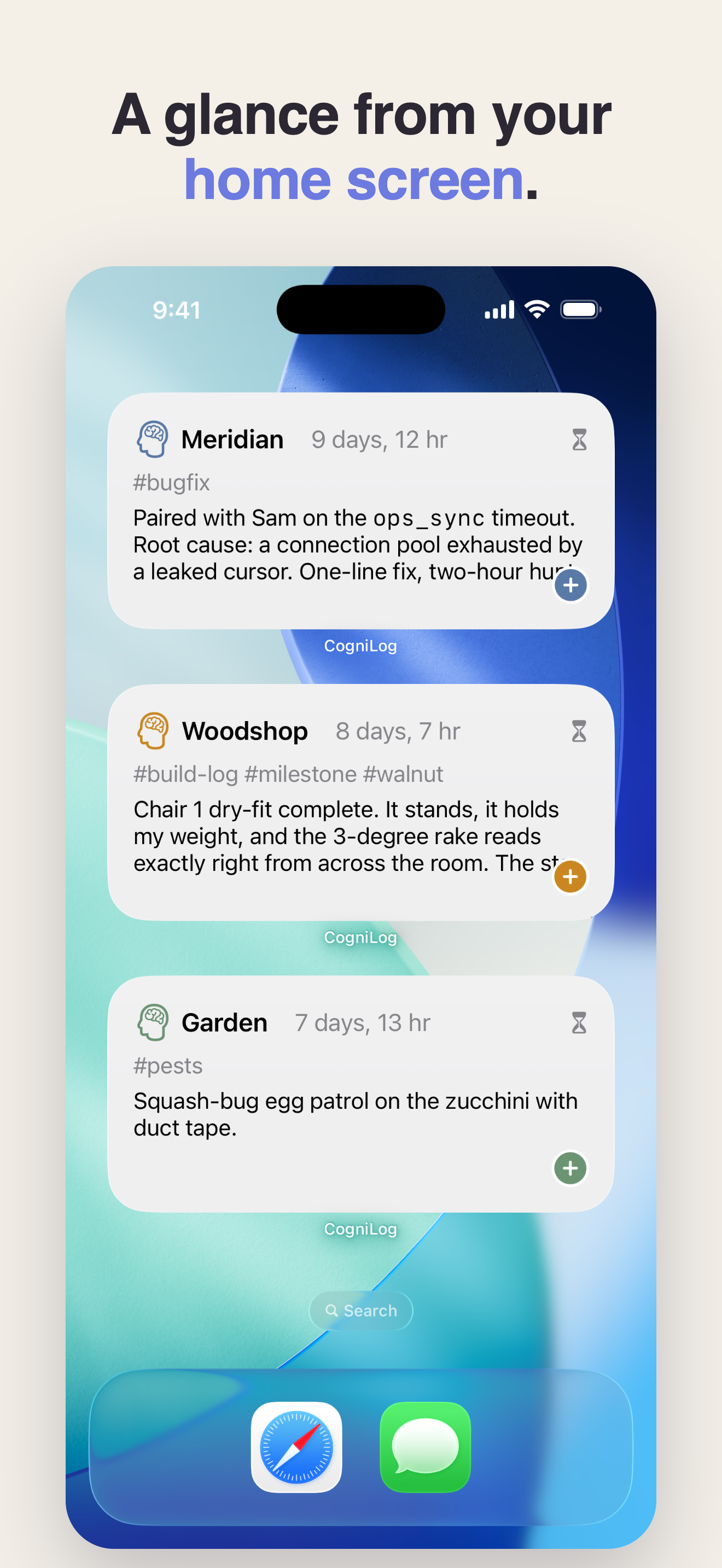 CogniLog: Work Log screenshot 9