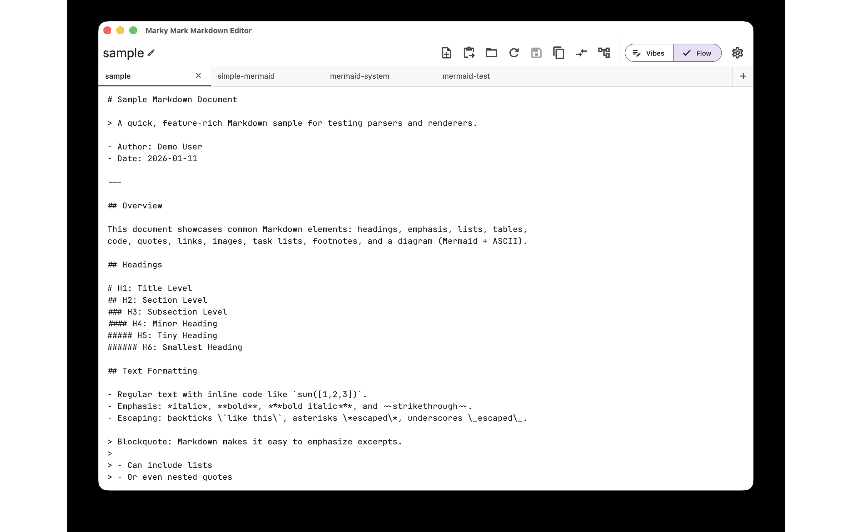 Marky Mark Markdown Editor screenshot 16