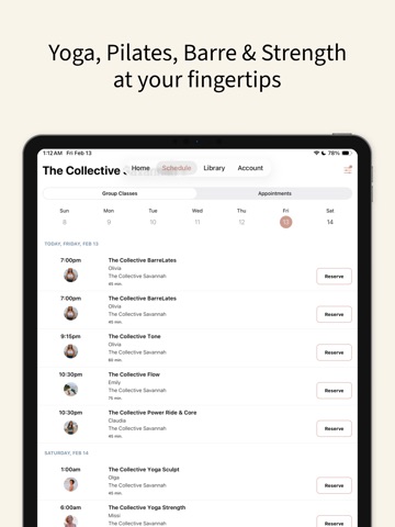 The Collective Savannah iPad screenshot
