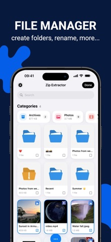 Zip Extractor: Unzip RAR Files Screenshot 3 of 7